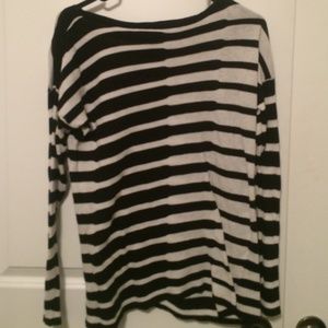 bcbg striped shirt