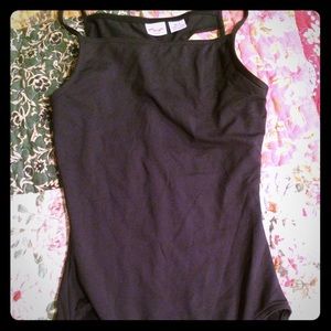 Capezio medium leotard with asymmetrical back