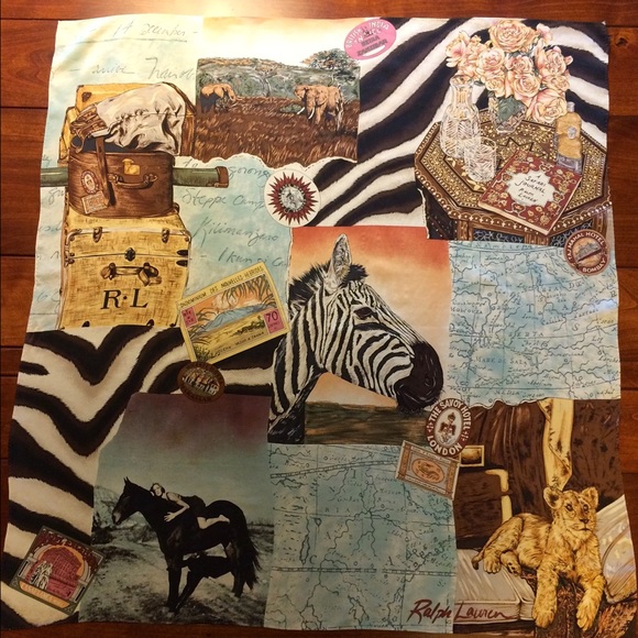 vintage ralph lauren scarf
