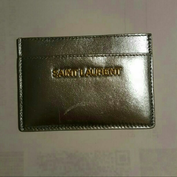 NWT YSL Yves Saint Laurent cardholder