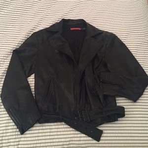 Alice + Olivia Leather Jacket