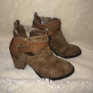 PRICE DROP Mossimo Genuine Strappy Boot Heels