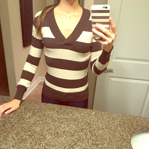 Striped Gap sweater