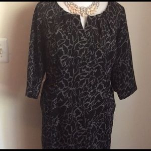 NWOT - Gorgeous black & grey dress
