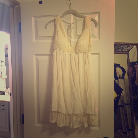 Lace dress.