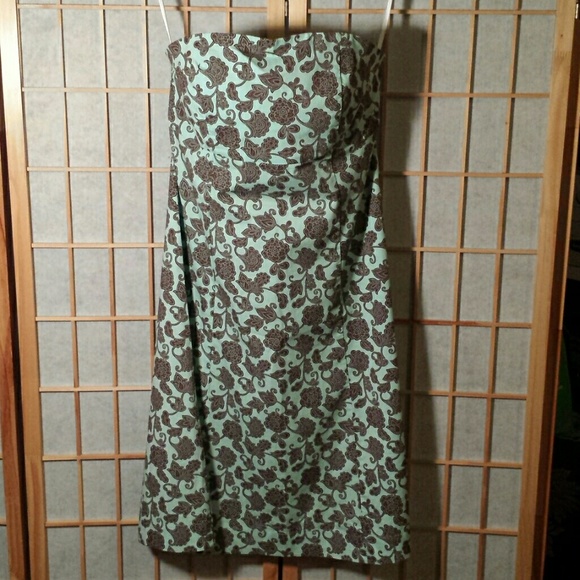 Gap Stretch Strapless Dress