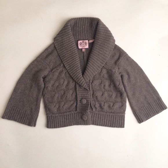 Juicy Couture gray sweater