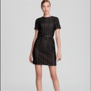 Diane von Furstenberg Cindy Acorn Lace dress black