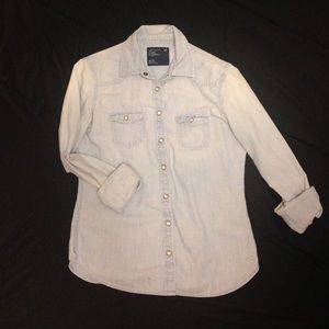 American Eagle Denim Shirt