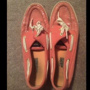 Pink Sperry's