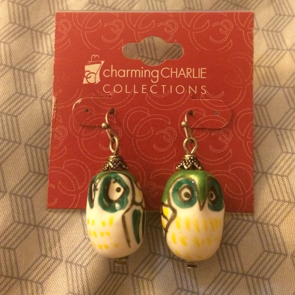 Bead Owl Earrings! 💚💚💚