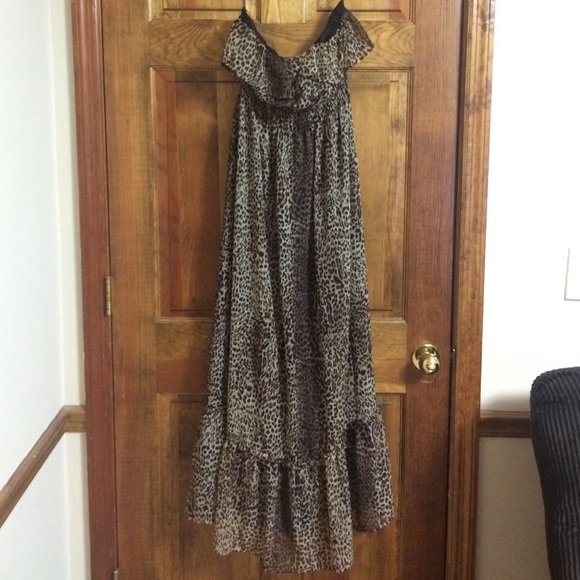 Forever 21 Leopard Maxi Dress