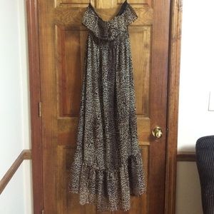 Forever 21 Leopard Maxi Dress