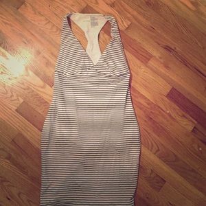 Victoria's Secret stripped body con sundress