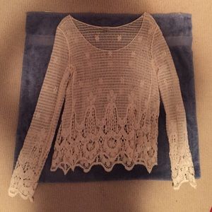 Crochet sweater