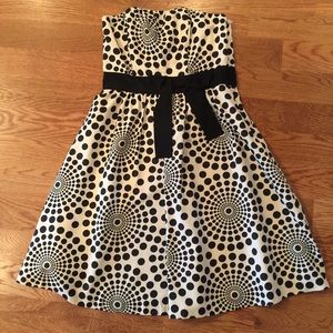 NWT Black/white polka dot dress from The Limited