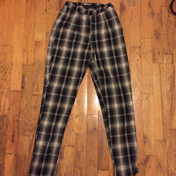 Plaid pants