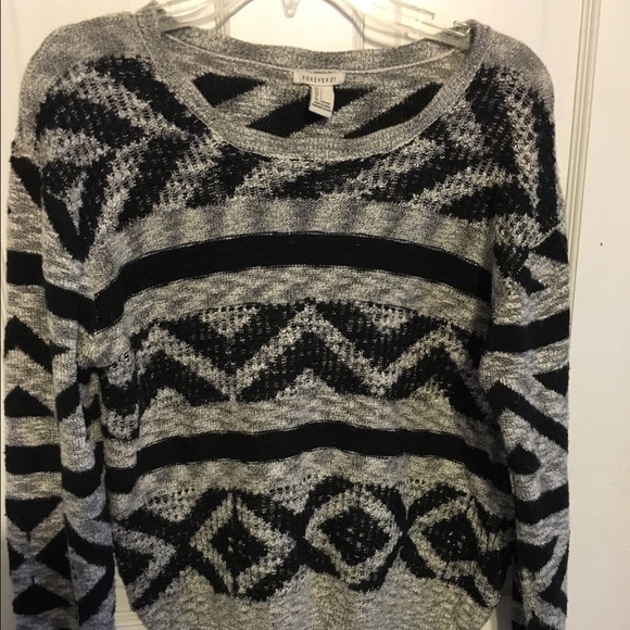 Forever 21 Aztec print sweater