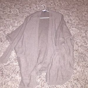 American Eagle Long Cardigan w/ rip