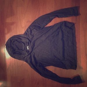 Columbia black long sleeve hoodie short