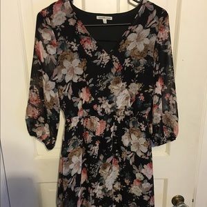 Flowy floral dress