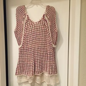 Free People knitted sweater/ tunic