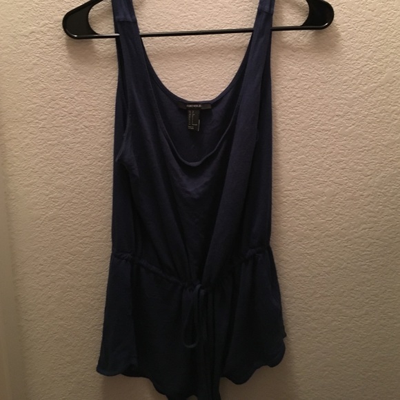 Blue romper