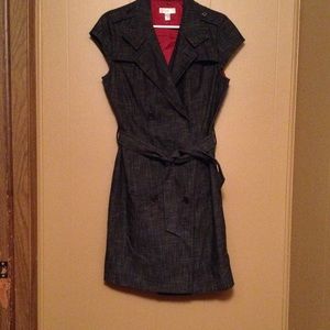 Great denim wrap dress