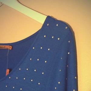 Royal Blue Belldini Shirt