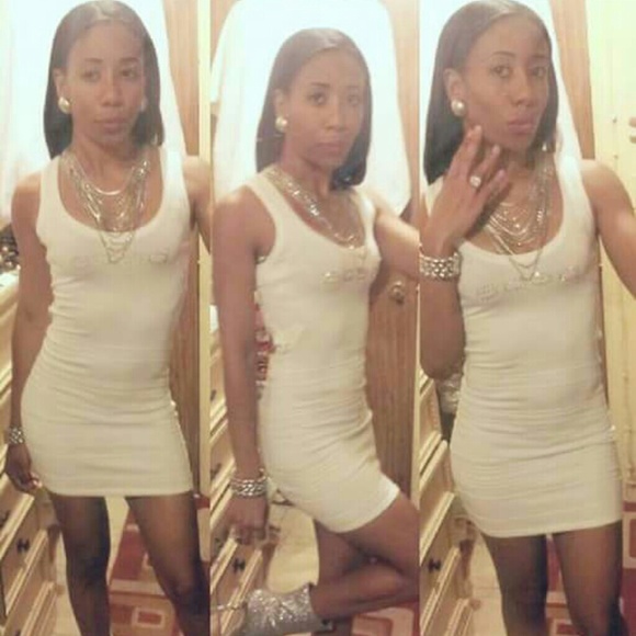 White Bebe Dress