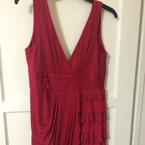 Unworn with tags burgundy BCBG dress!