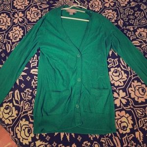 Banana republic Green cardigan
