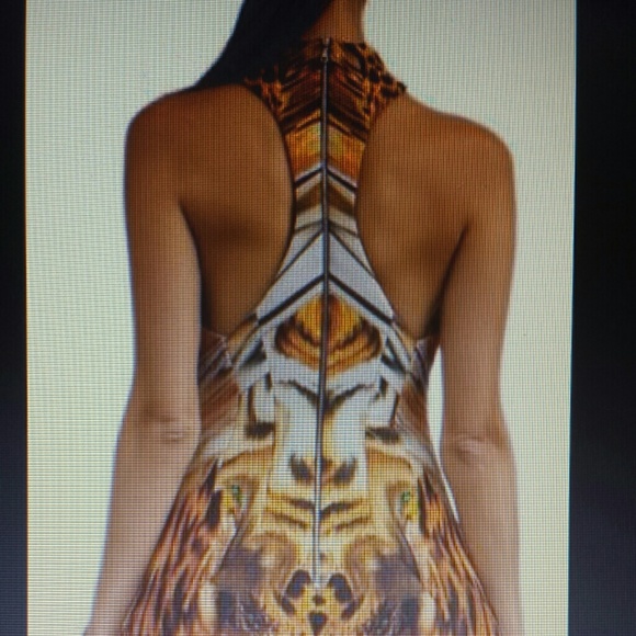 Josh goot tiger dress Size large - Picture 2 of 2