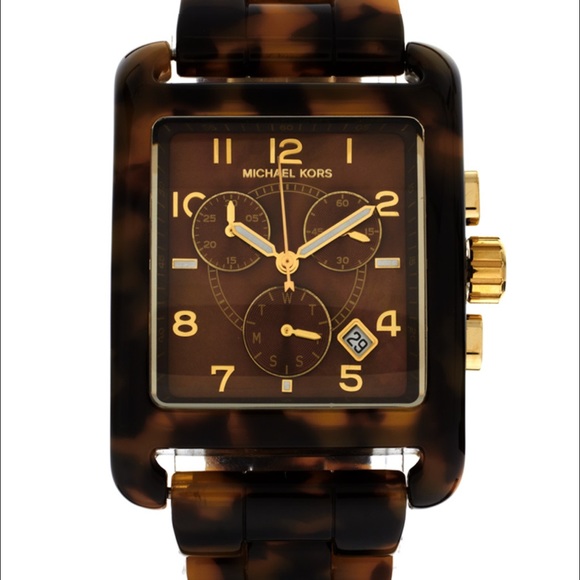 Michael Kors Accessories - michael kors tortoise watch