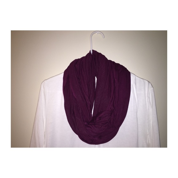Purple Infinity Scarf