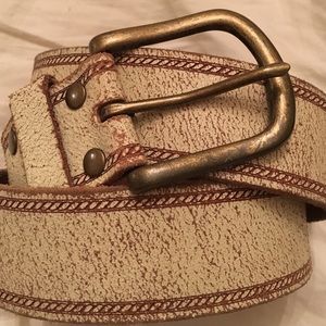 Leather Gap belt
