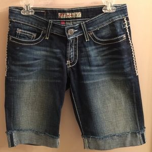 BKE Bermuda Jean Shorts