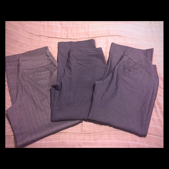 3 pairs of dress pants!