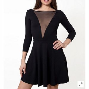 Black American apparel skater dress