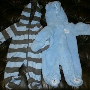 Like new Carter zip-up winter outfits