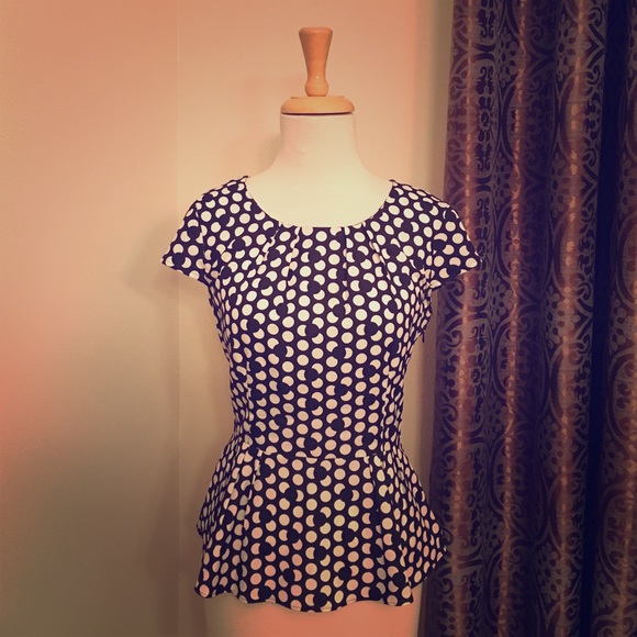 NY&Co. Polka Dot Blouse