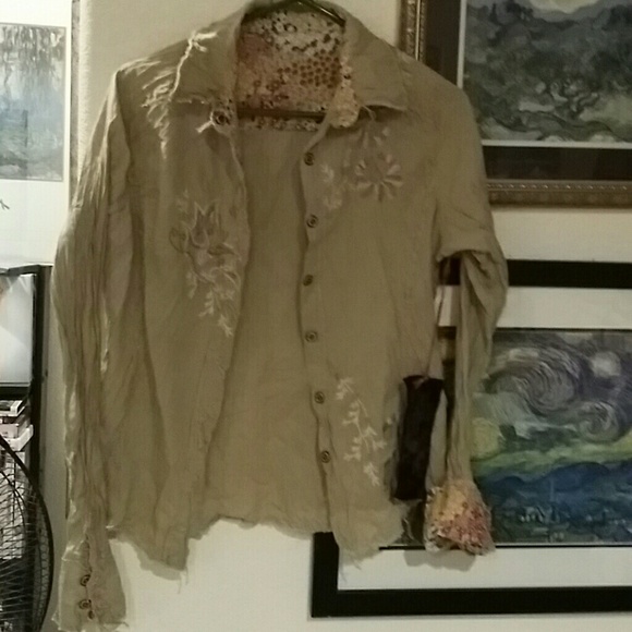 Miss Me button down shirt.