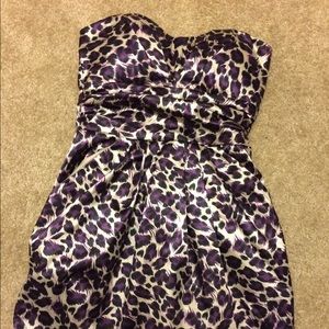 Mini leopard dress