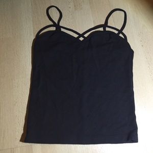 Black Suzanne top