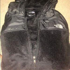 North face with hood
