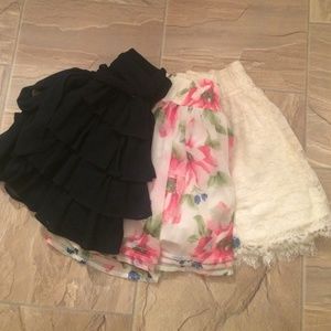 Bundle of 3 Abercrombie & Fitch/Gilly Hicks Skirts