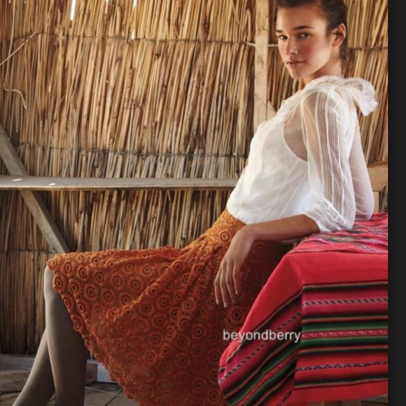 Anthropologie Dresses & Skirts - Anthro "Tuberose Skirt" by Moulinette Soeures