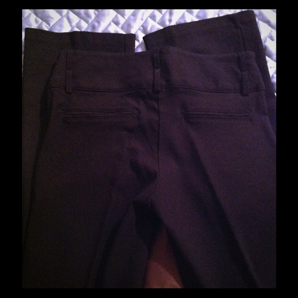 Black Dress Pants - Skinny/Straight Leg - Picture 1 of 3