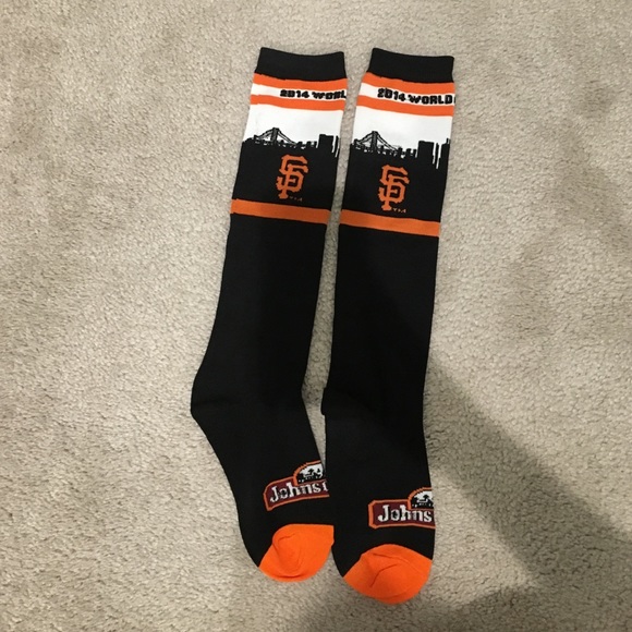 SF Giants Socks - TWO pairs
