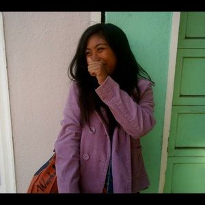 Gap Lavender Corduroy Jacket